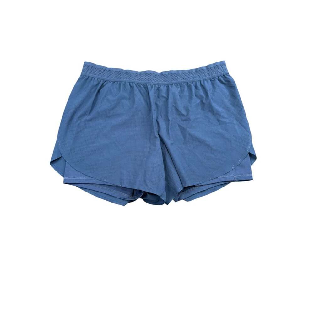Avia Athletic Running Shorts Size XL/XG (16-18) Blue 2-in-1 Workout Active